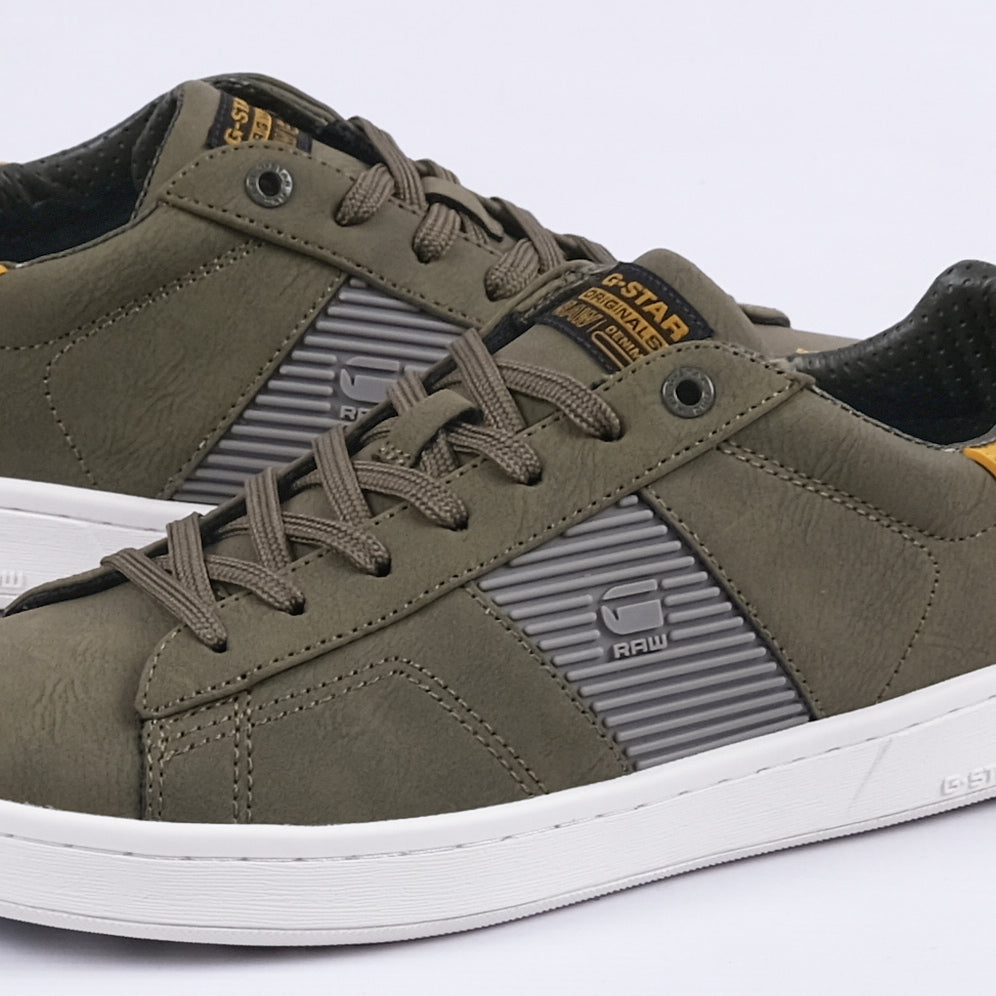 Recruit II TPU BLK Sneakers (Light Grey/Olive)