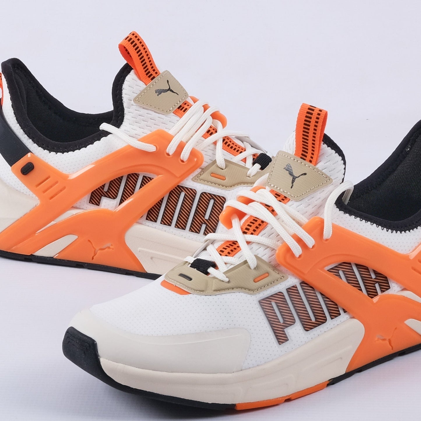 Pacer + Sneakers (White/Orange/Snow)