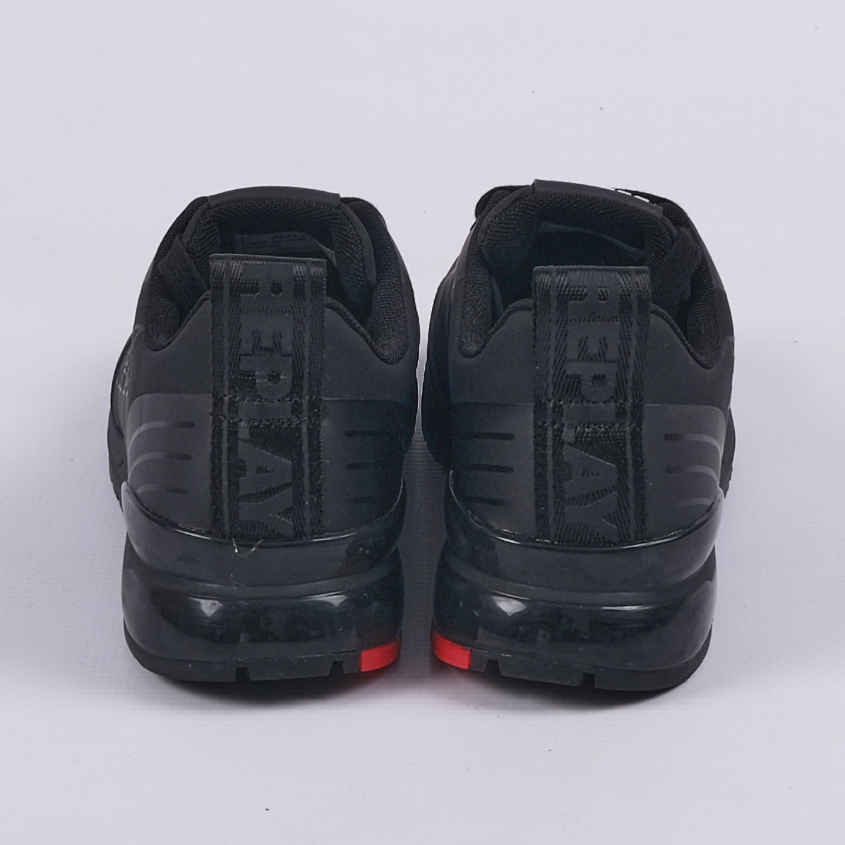 Shoot Square Sneakers (Matt Black)