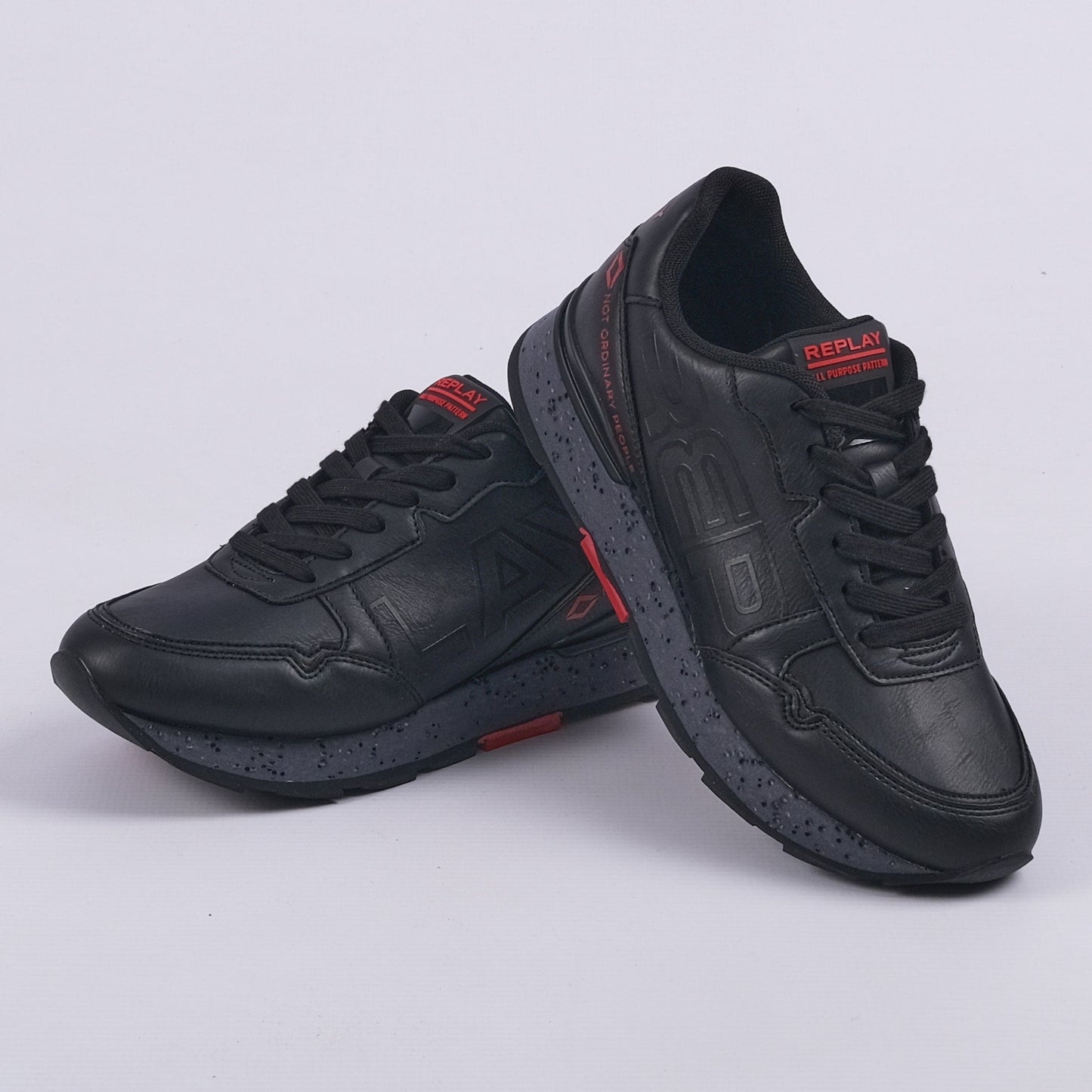 Arthur Tumble Sneakers (Black)