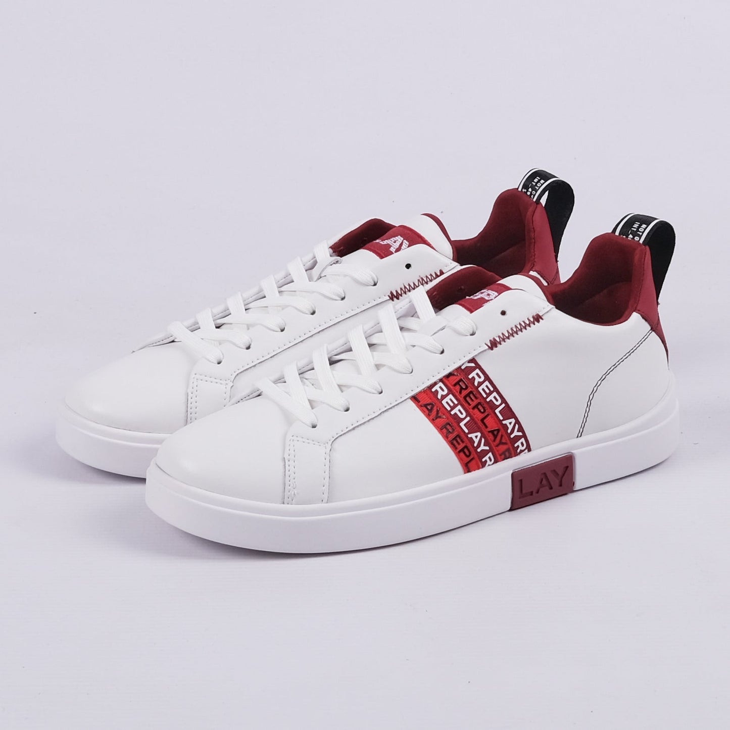 Polys Stripes Sneakers (White)