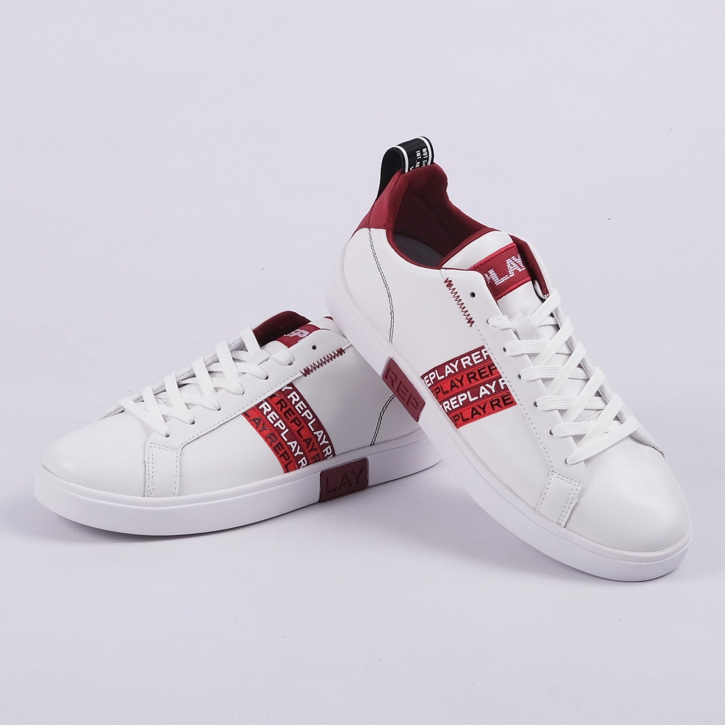 Polys Stripes Sneakers (White)