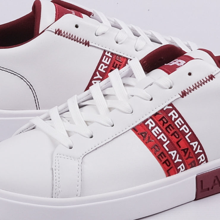 Polys Stripes Sneakers (White)