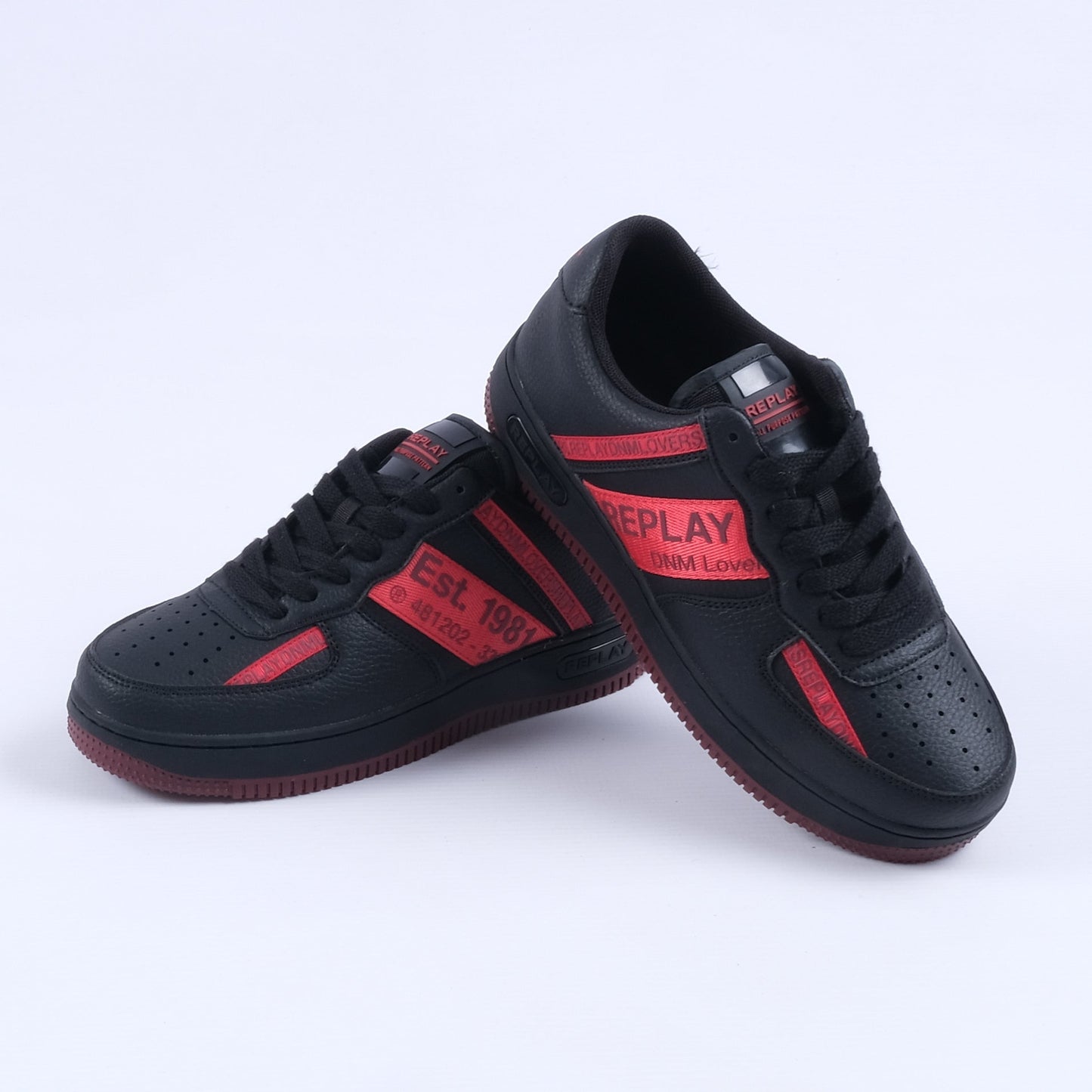 Epic M Tumble Sneakers (Black)