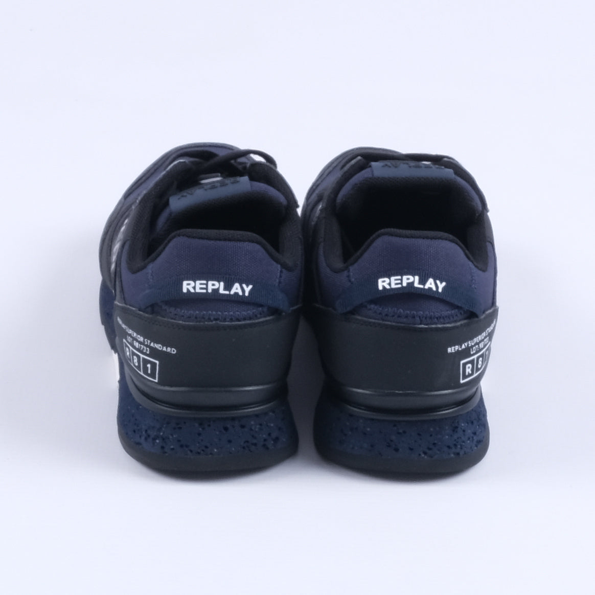 Arthur City 2 Sneakers (Black/Blue)