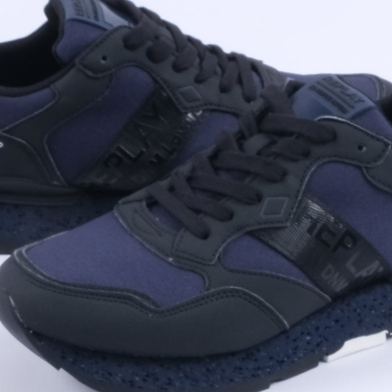 Arthur City 2 Sneakers (Black/Blue)