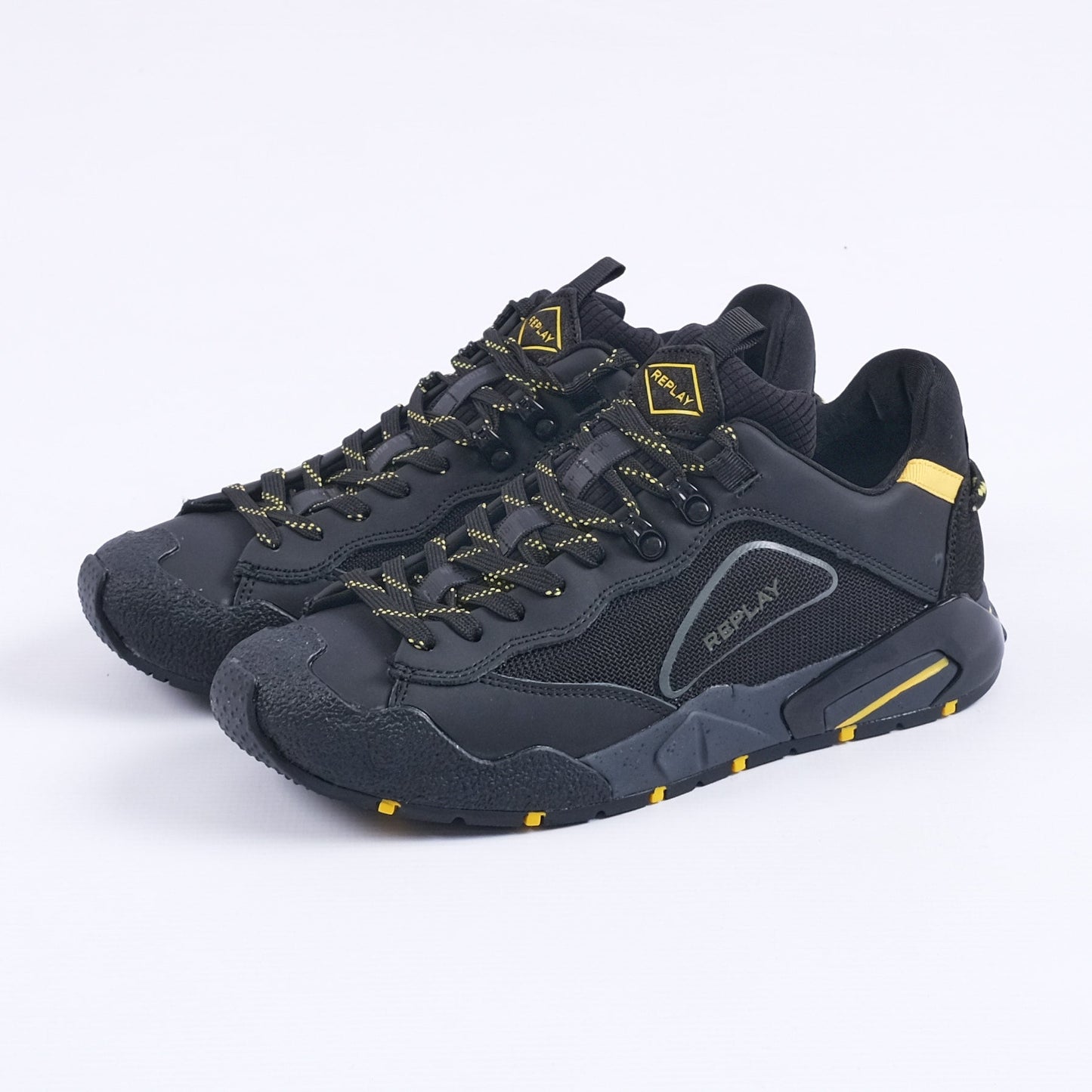 Sherpa Smooth Sneakers (Black)