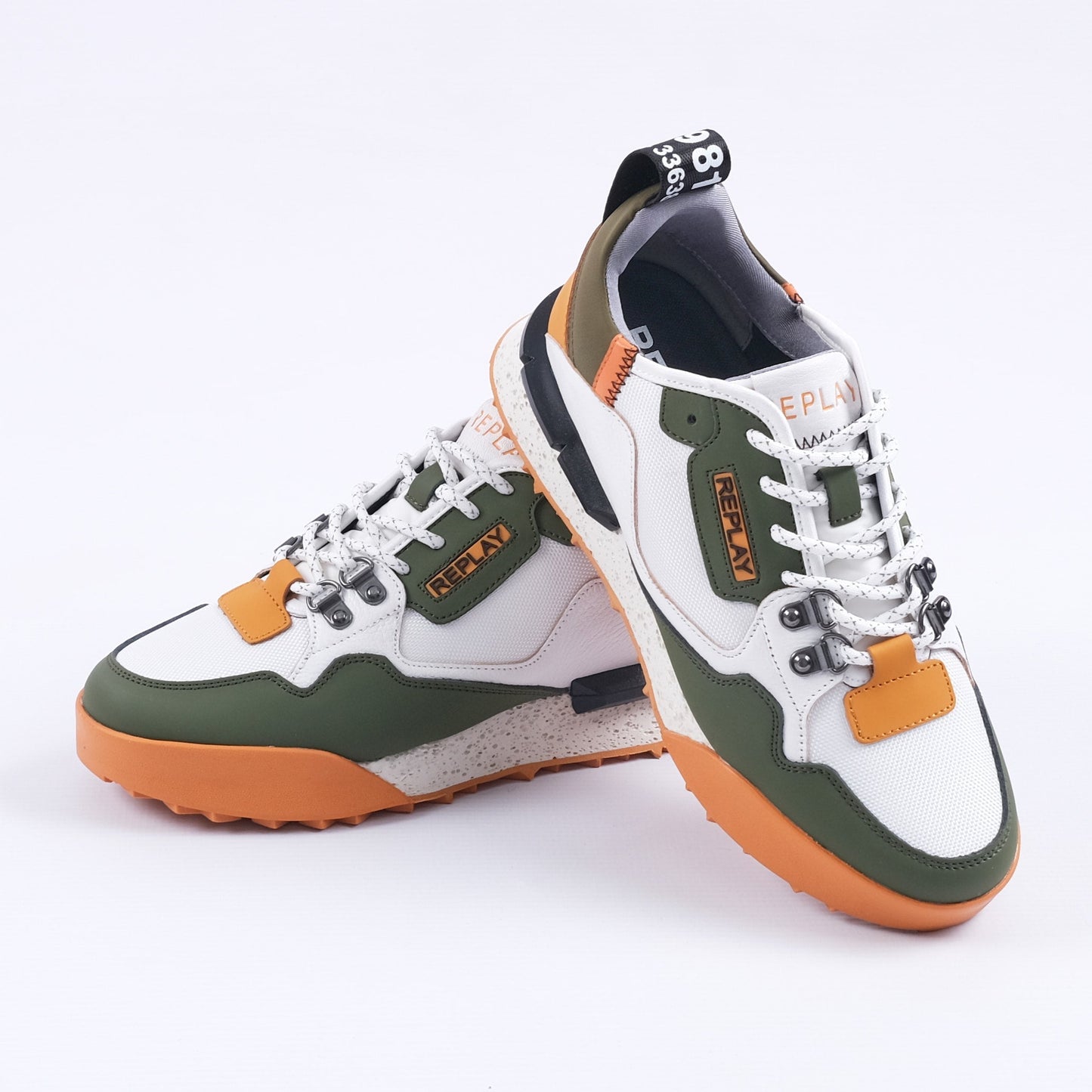 Field Speed K1 Sneakers (Green/White/Orange)