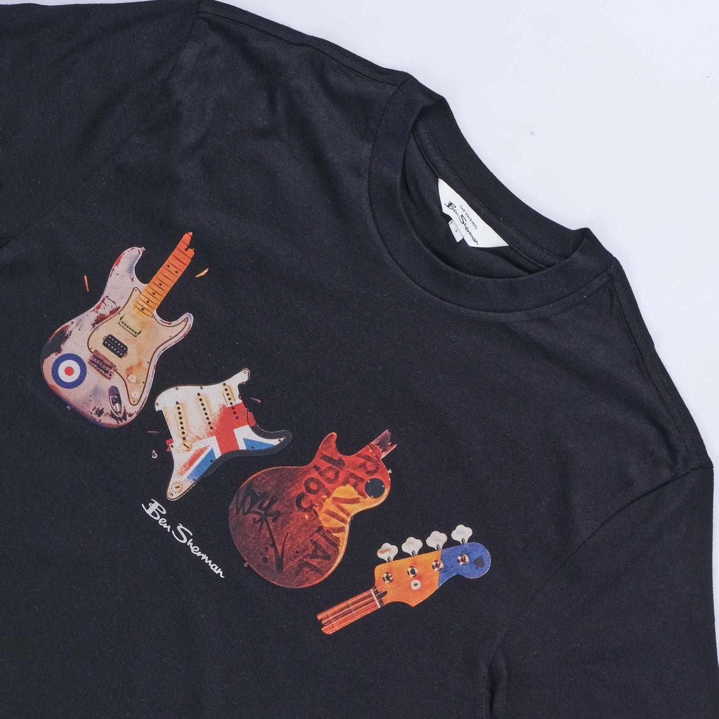 Smashed Guitar T-Shirt (Black)