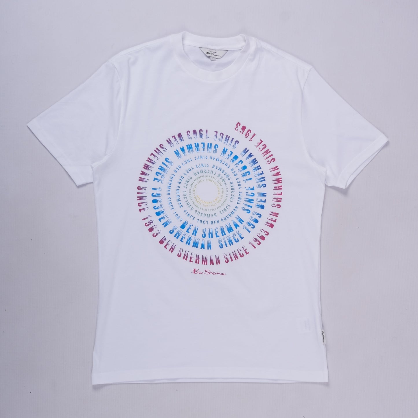 Swirl Target T-Shirt (White)