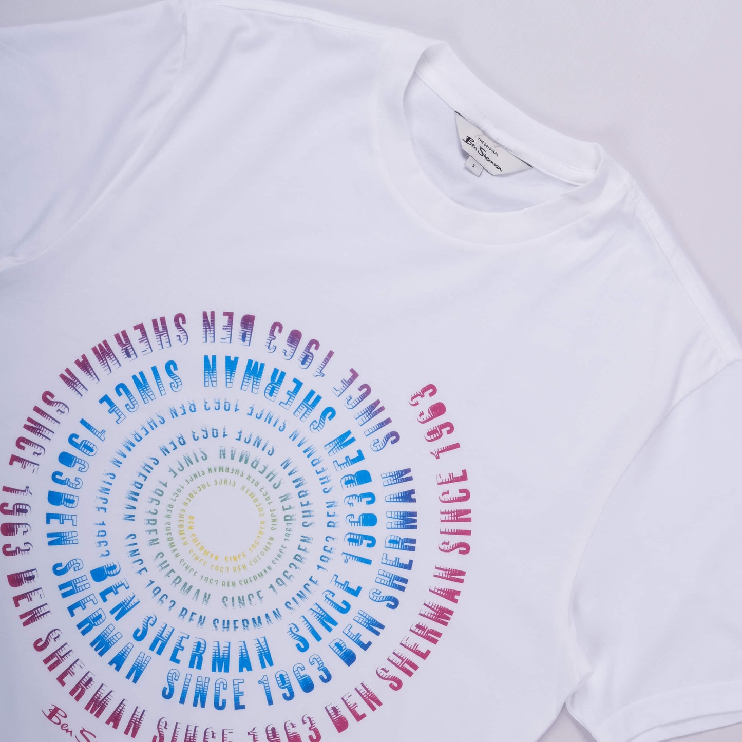 Swirl Target T-Shirt (White)