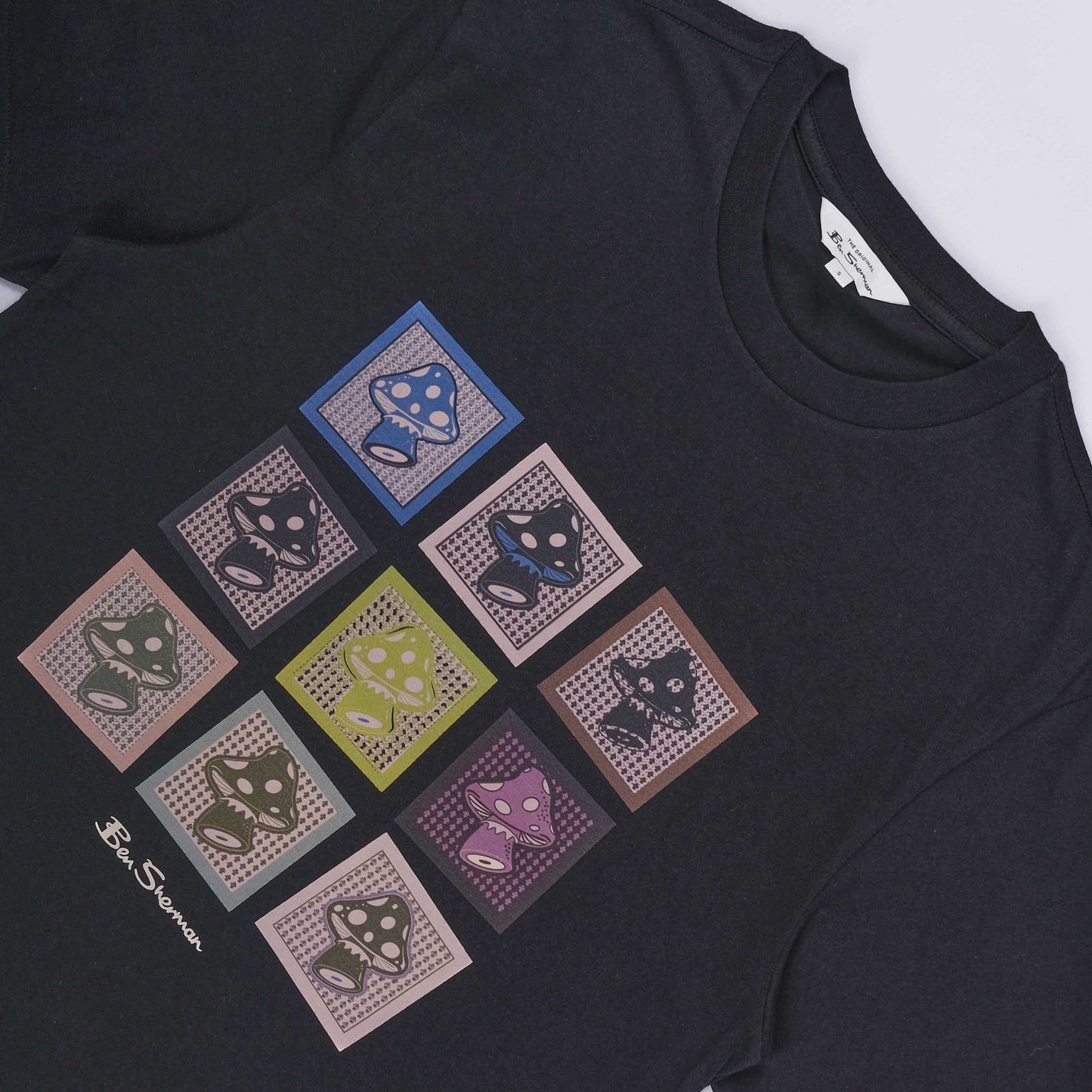 Shroom Art T-Shirt (Black)
