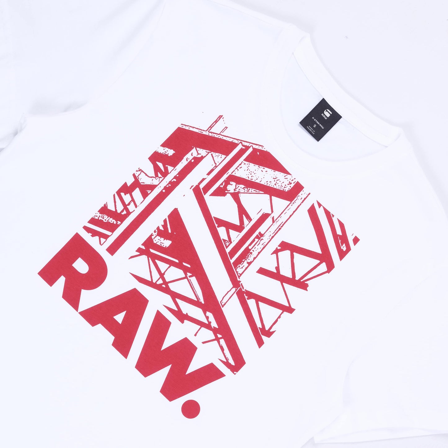 RAW Construction RT T-Shirt (White)