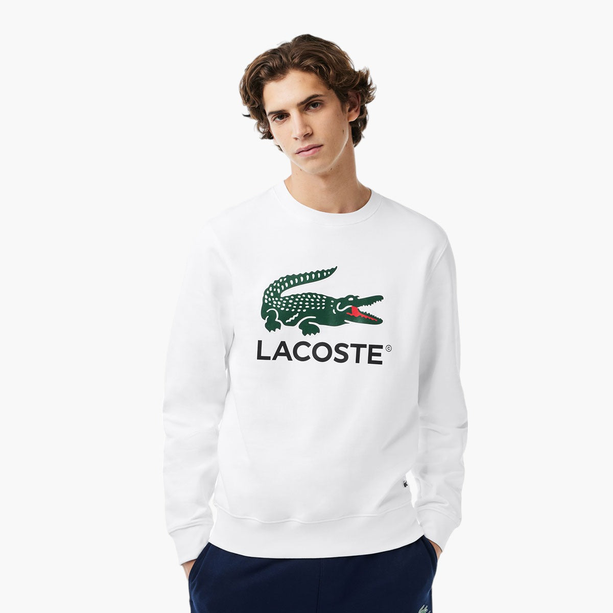 Classic Fit Cotton Fleece Sweatshirt
