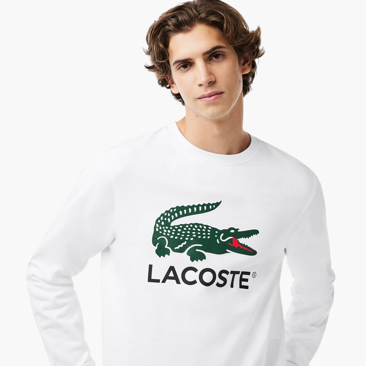 Classic Fit Cotton Fleece Sweatshirt