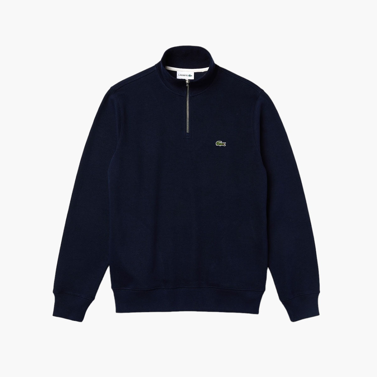 Half-Zip Cotton Sweatshirt