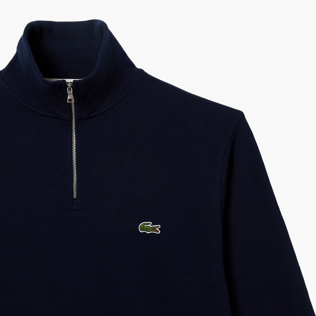 Half-Zip Cotton Sweatshirt