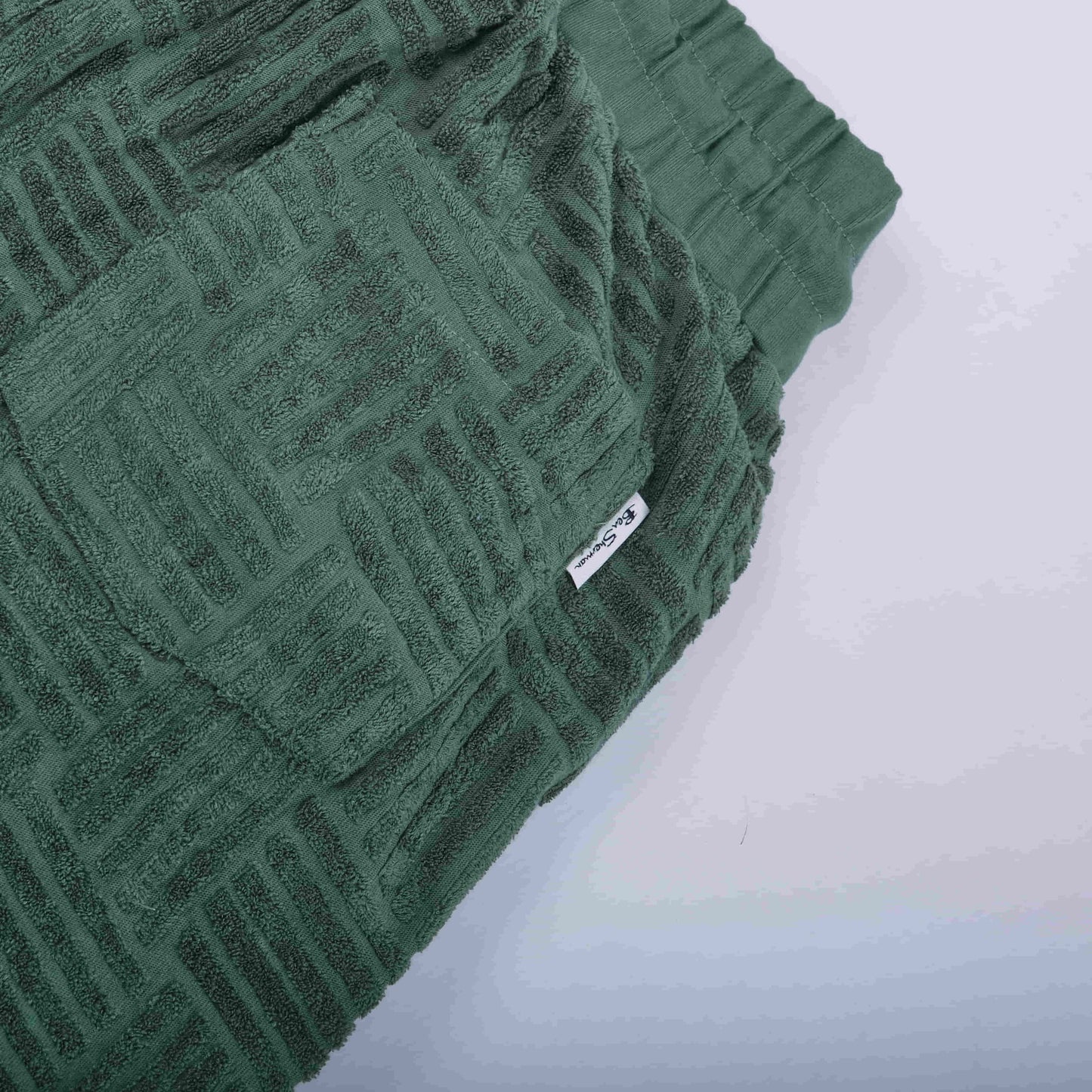Terry Textured Short (Rich Fern)