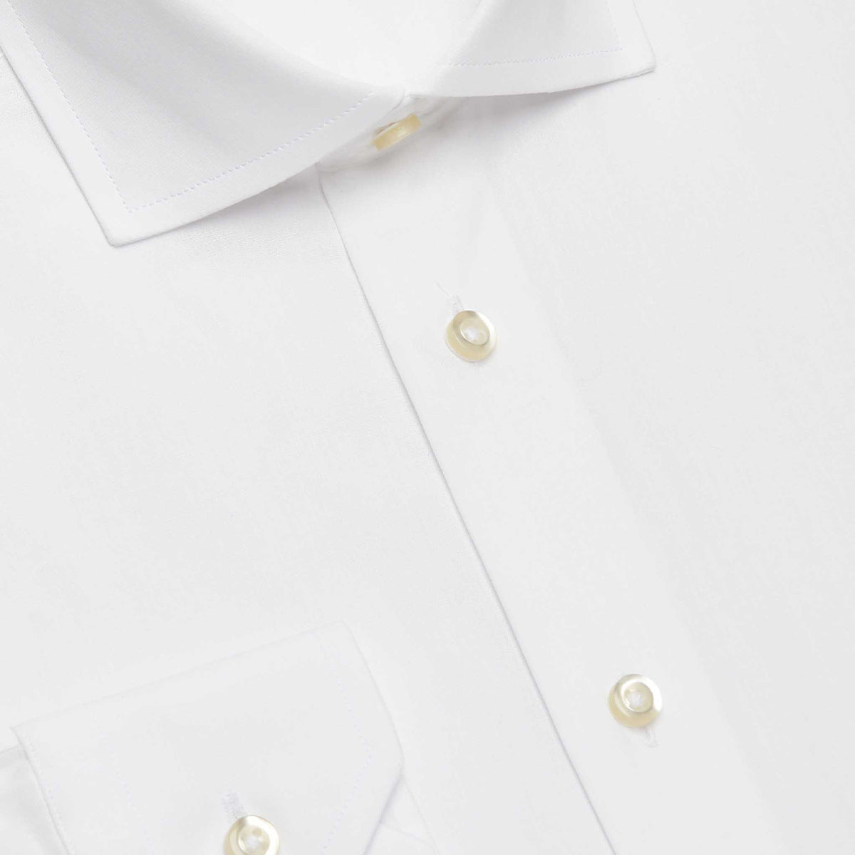 Taormina Permanent White Fitted Shirt Taormina Francese