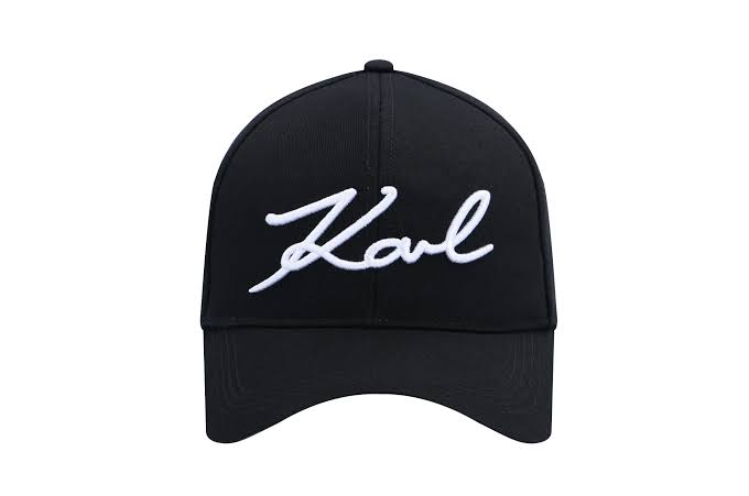 Karl Lagerfeld Cap Front Logo Black