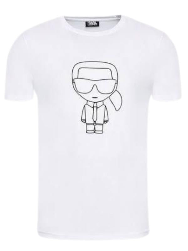 Karl Lagerfeld T-Shirt Choupette & Karl White