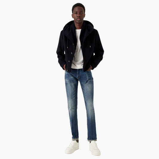 J75 Slim-Fit Vintage-Wash Selvedge Denim Jeans