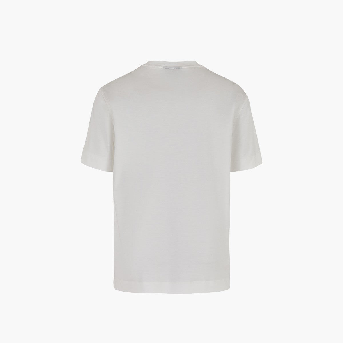 Sustainable Cotton Blend T-Shirt With Embroidery