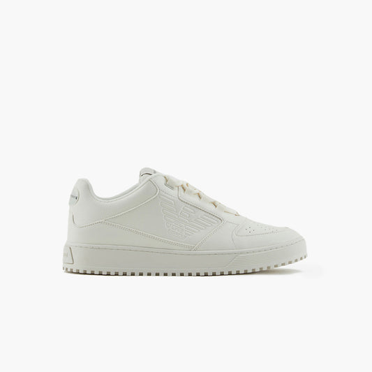 Sneakers With Embossed Eagle