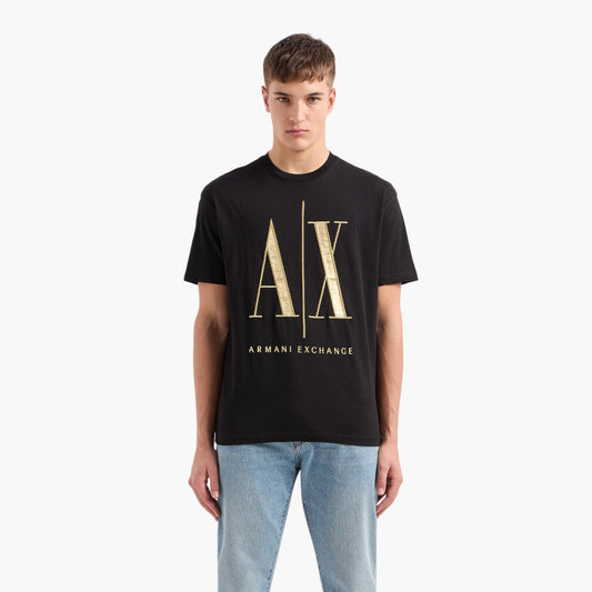 Comfort Fit Reflective Icon Logo T-Shirt