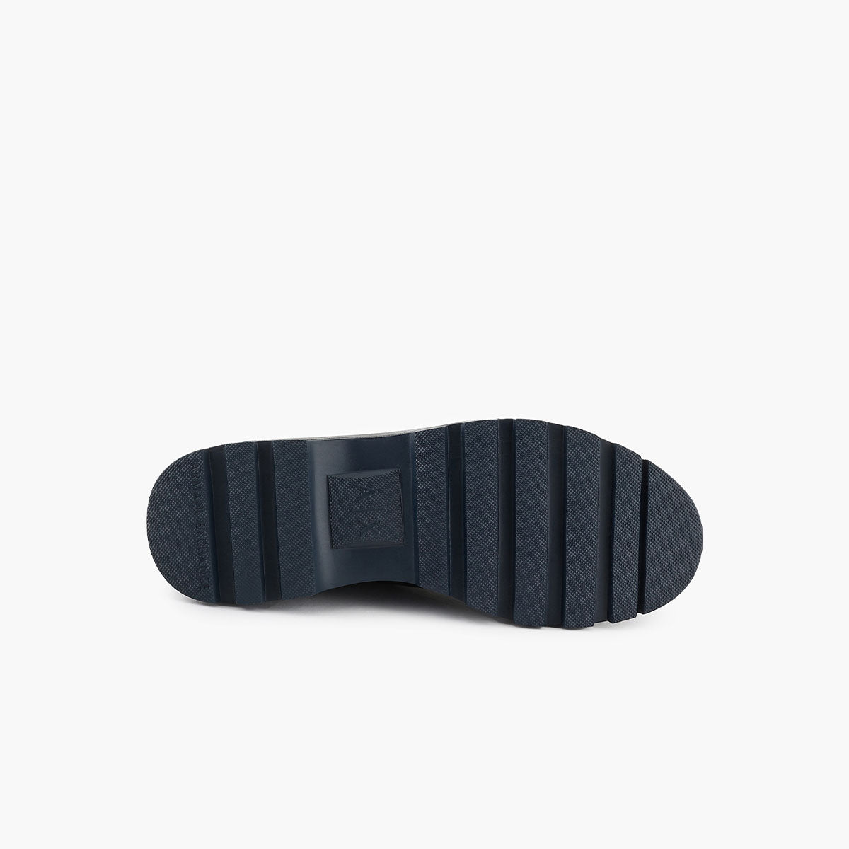 Cotton Round Toe Branded Logo Boots