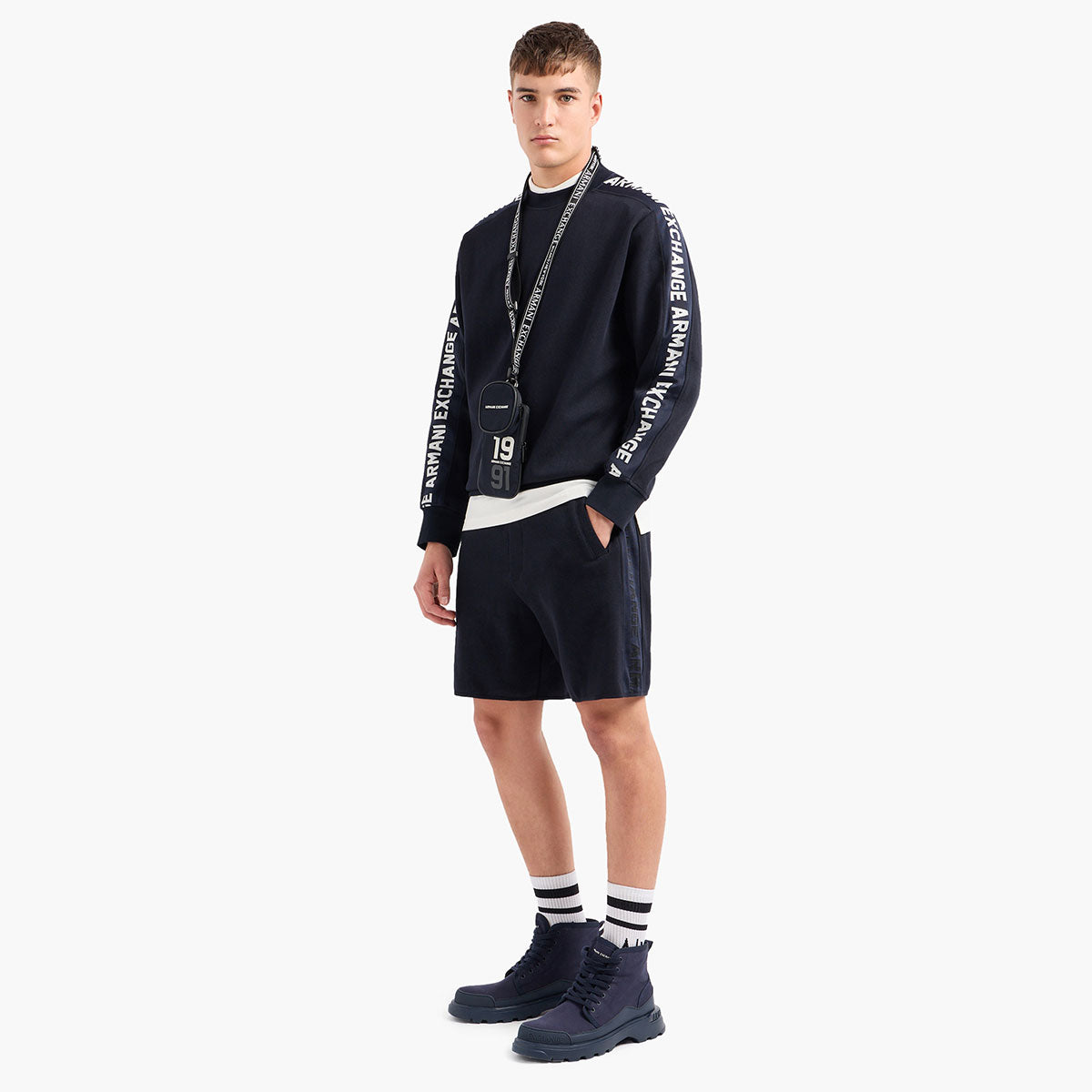 Polycotton Crewneck Sweatshirt