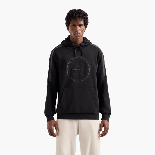 Cotton Blend Hooded Sweatshirt