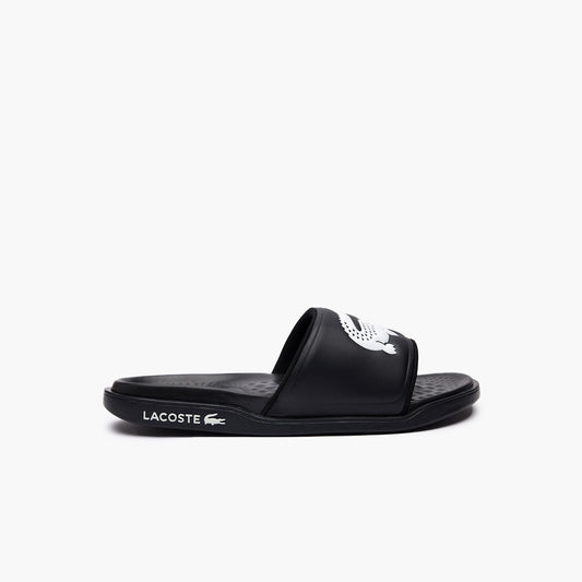Croco Dualiste Synthetic Logo Strap Slides
