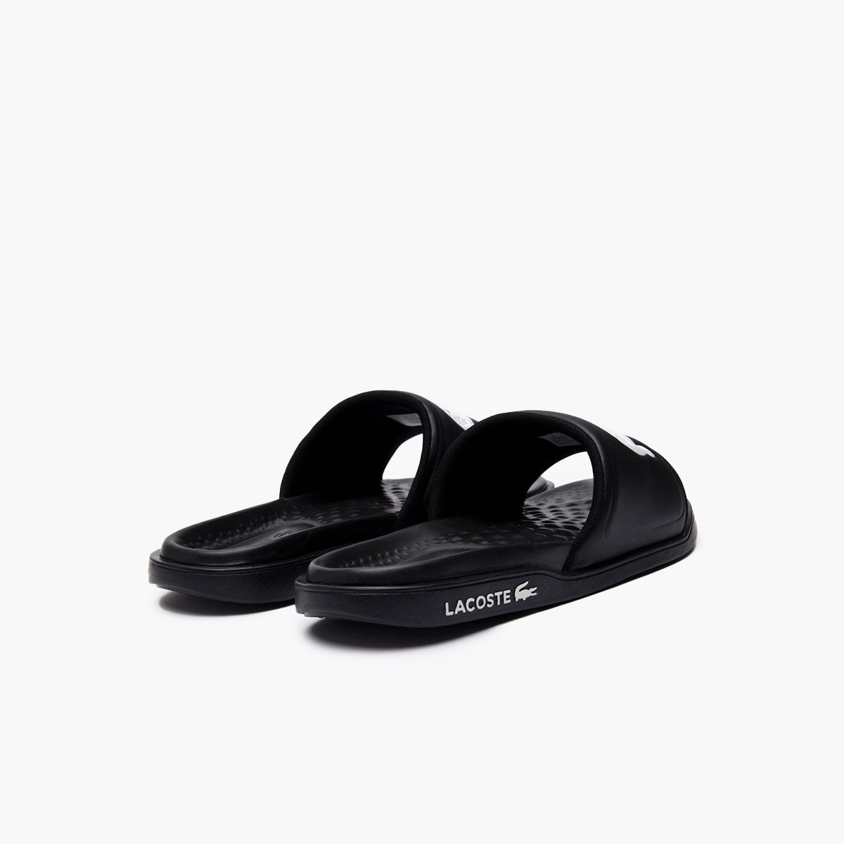 Croco Dualiste Synthetic Logo Strap Slides