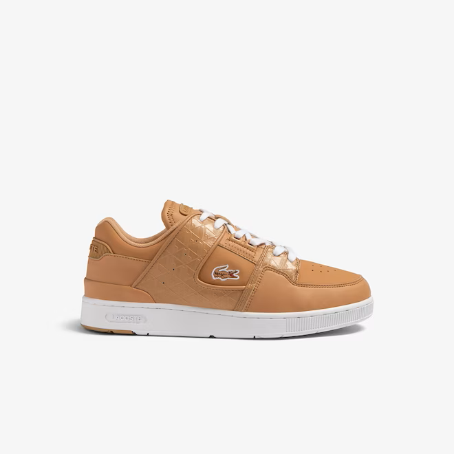 Lacoste Court Cage Leather Trainers