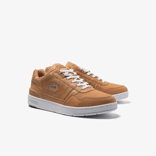 Lacoste Court Cage Leather Trainers