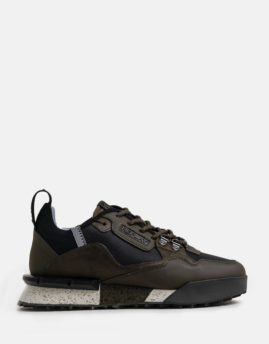 Replay Field Speed Mil Green Sneakers