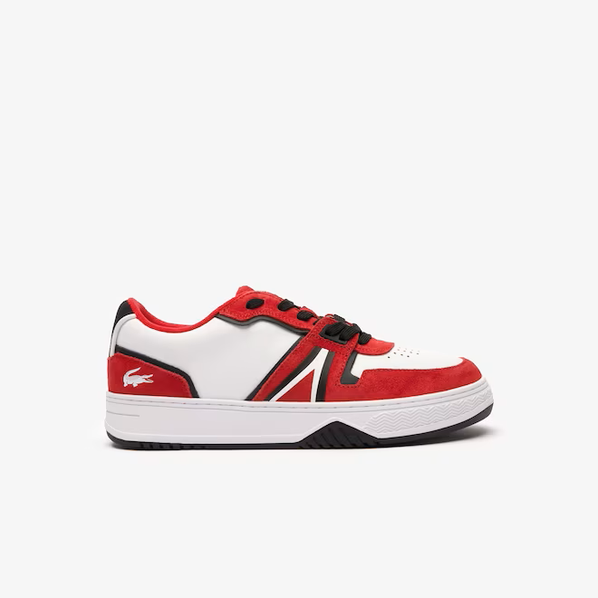 Lacoste L001 Coated Leather Trainers