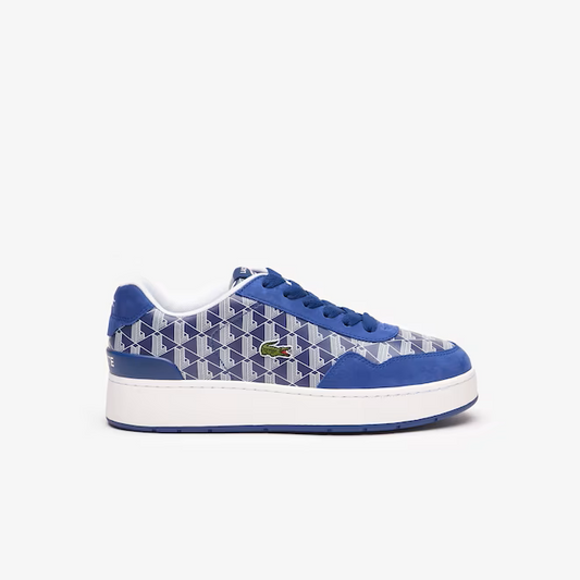 Lacoste Ace Clip Leather Monogram Trainers