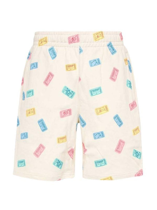 Ice-Cream Short Raffle Ticket Cream