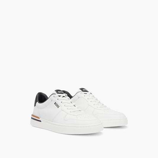 Clint_Tenn Basic Leather Cupsole Sneakers
