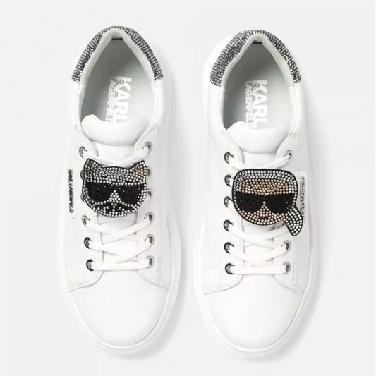 Karl Lagerfeld Ladies Sneaker Mazi Kup Hotel Black