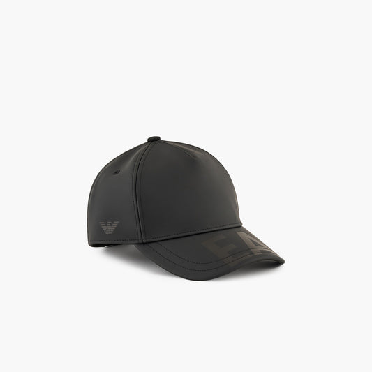Coated Nylon Baseball Cap With EA Print
