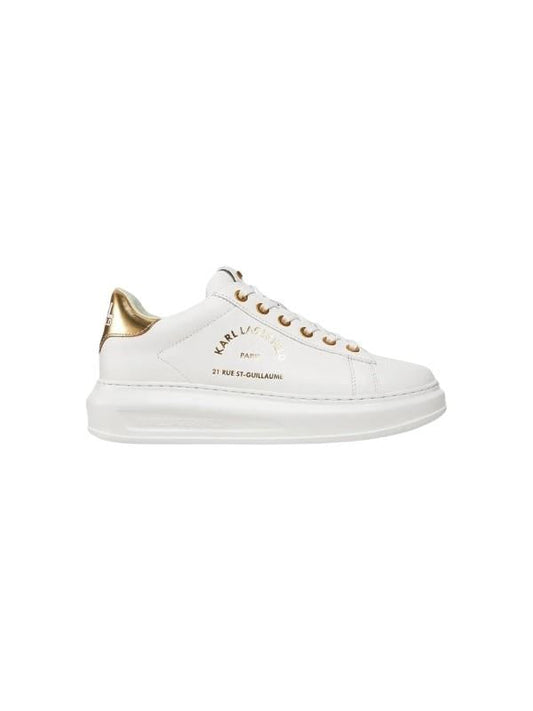 Karl Lagerfeld Ladies Sneaker Kapri Maison White-Gold