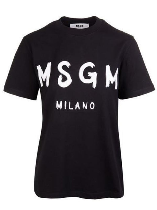 Msgm T-Shirt Slim Milano Black