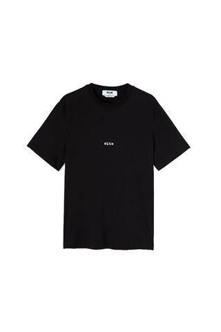 Msgm T-Shirt Mini Logo Black