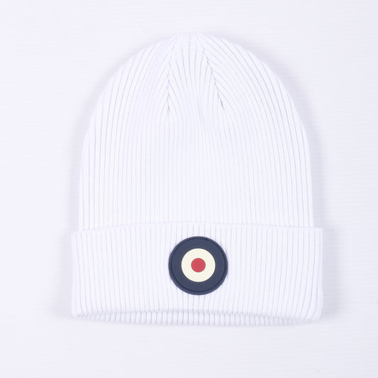 Targy Rib Beanie (White)
