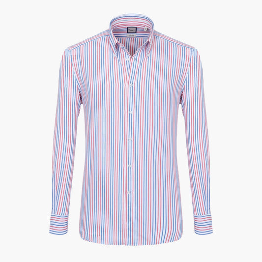 Trendy Stripes Button Down Shirt