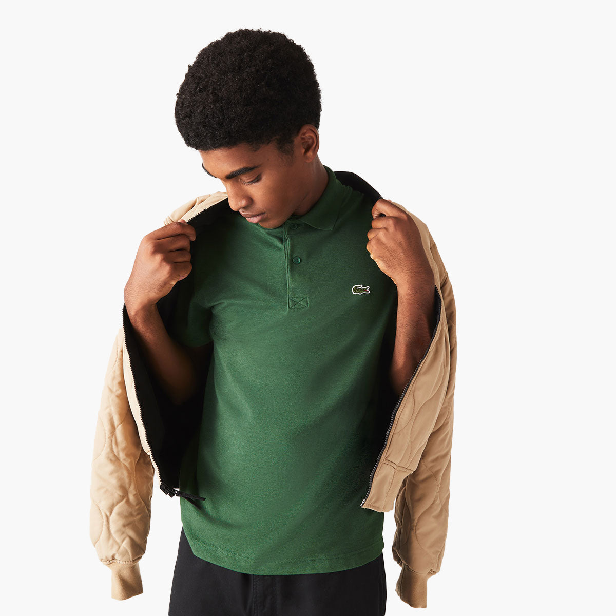 Regular Fit Stretch Organic Cotton Polo