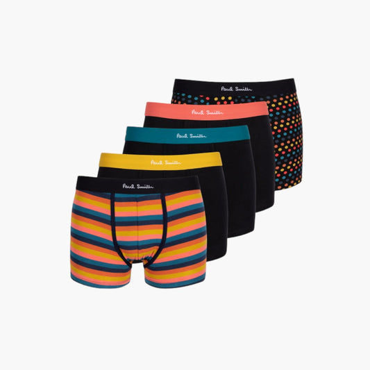 Artist Stripe Mixed Boxer Briefs Five Pack
